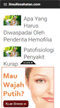 Mobile Screenshot of ilmukesehatan.com